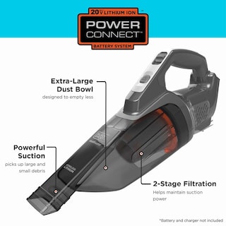 Foto 2 | Aspiradora De Mano Black+decker 20v Max Powerconnect Bchv001b - Venta Internacional.
