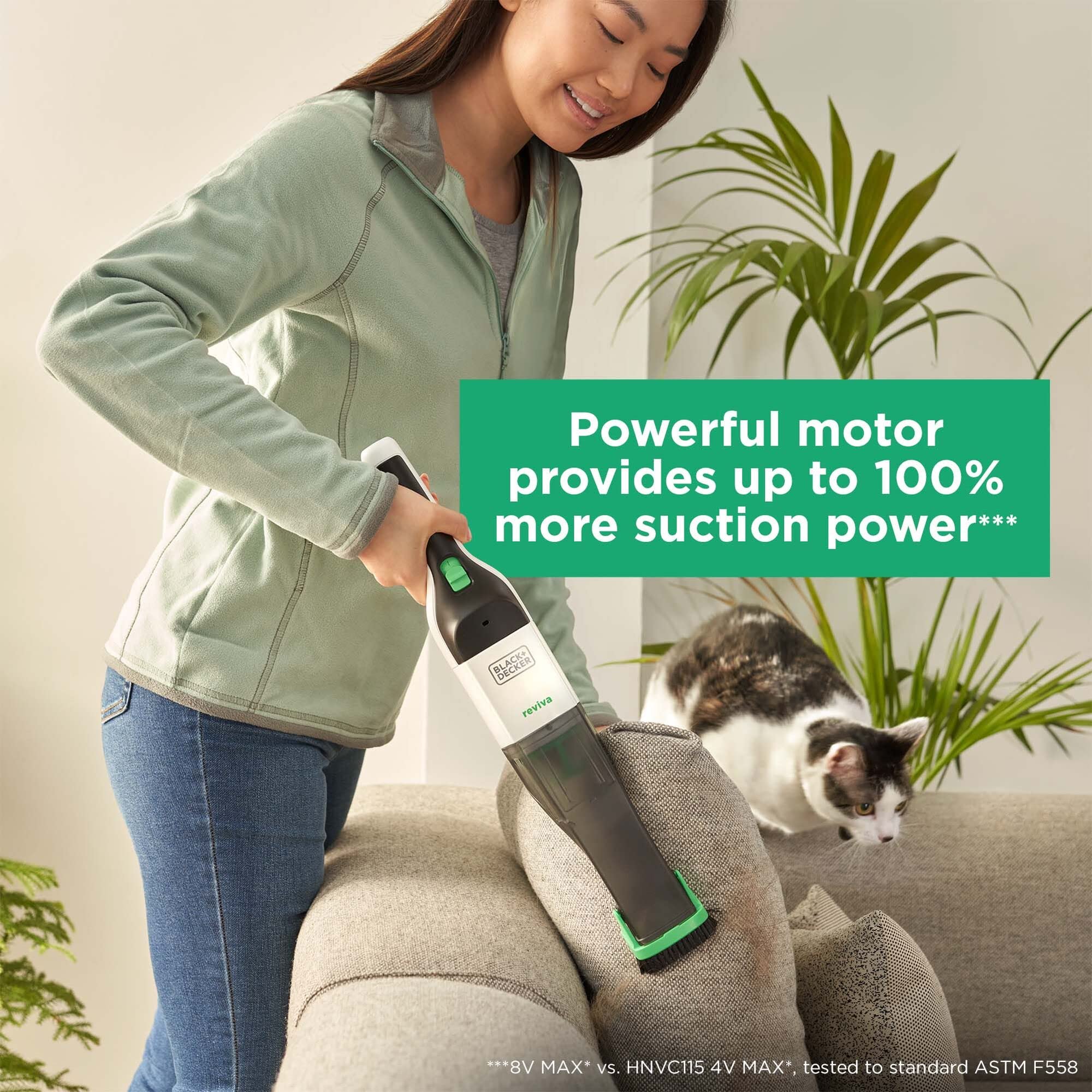 Foto 5 | Aspirador De Mano Black+decker 8v Max Reviva - Venta Internacional.