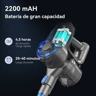 Foto 5 | Aspirador Inalámbrico Inse N3s 6 En 1 Potencia De Succión De 25 Kpa