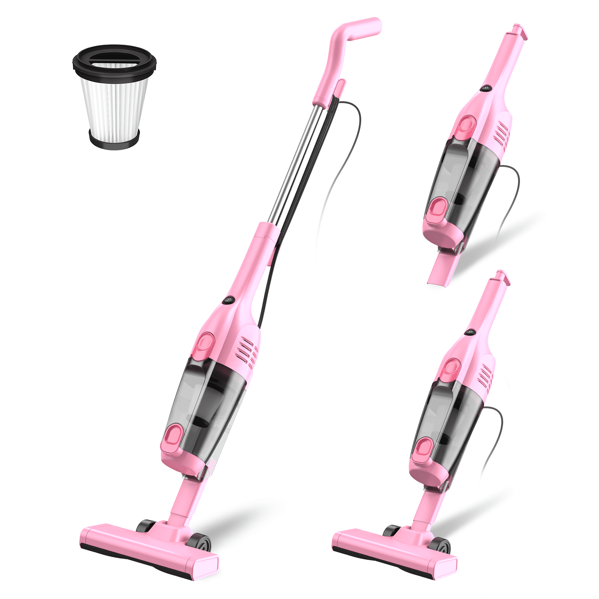 Foto 2 pulgar | Aspirador Inse Con Cable  Ultraligero  Sin Bolsa  1 2 L  Rosa