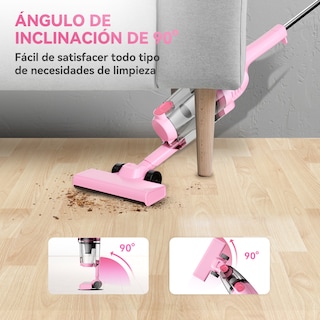 Foto 3 | Aspirador Inse Con Cable Ultraligero Sin Bolsa 1 2 L Rosa