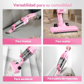 Foto 6 | Aspirador Inse Con Cable Ultraligero Sin Bolsa 1 2 L Rosa