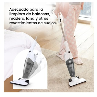 Foto 2 | Aspiradora De Mano Vertical Deerma Dx118c 3 En 1 Con Ruedas