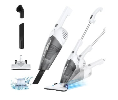Foto 1 | Aspiradora De Mano Vertical Deerma Dx118c 3 En 1 Con Ruedas