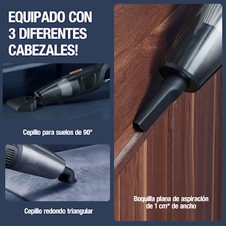 Foto 4 | Aspiradora De Mano Vertical 3 En 1 Con Cable 600w 3m 19kpa Negra