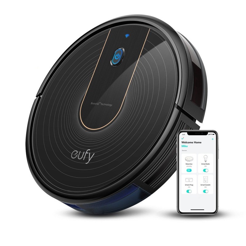 Foto 2 pulgar | Aspiradora Robot Eufy Robovac 15c 1300pa Wifi 2600mah Negro