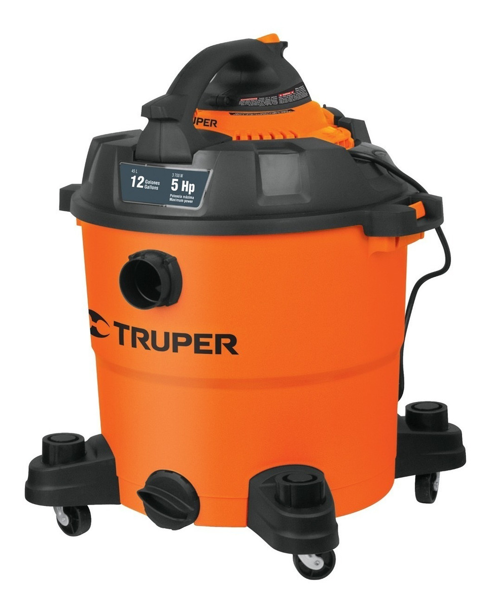 Aspiradora Sólidos/líquidos 12 Gal Truper 12093 | Asp-12s