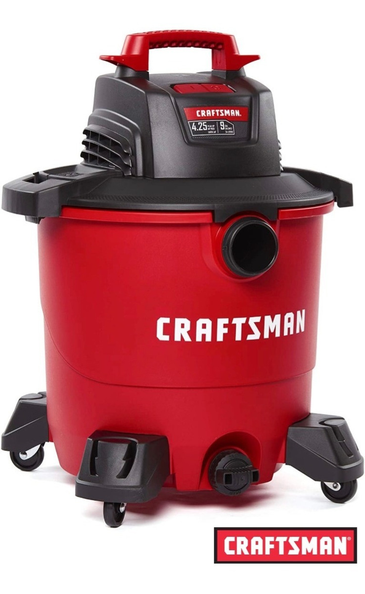 Foto 2 pulgar | Aspiradora Craftsman 9 Gal (34 Litros) 4.25 Hp + Accesorios