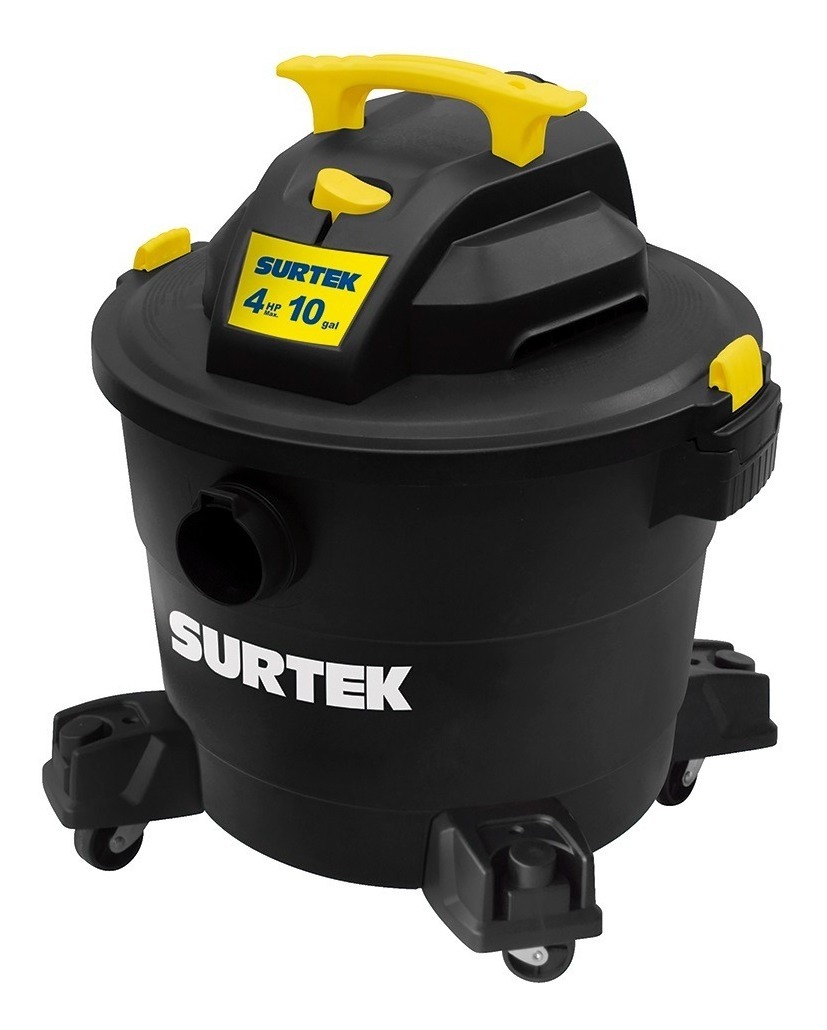 Aspiradora Surtek As510a Plastico 4hp 10gal 120 V Negro/ /v