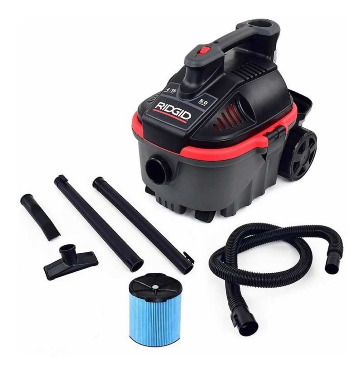 Aspiradora De Agua Seco Mojado Ridgid 15l 5 Hp 63678