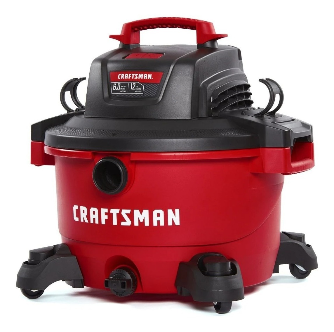 Aspiradora Craftsman 12 Galones 6 Hp( 3 Años ) De Garantia