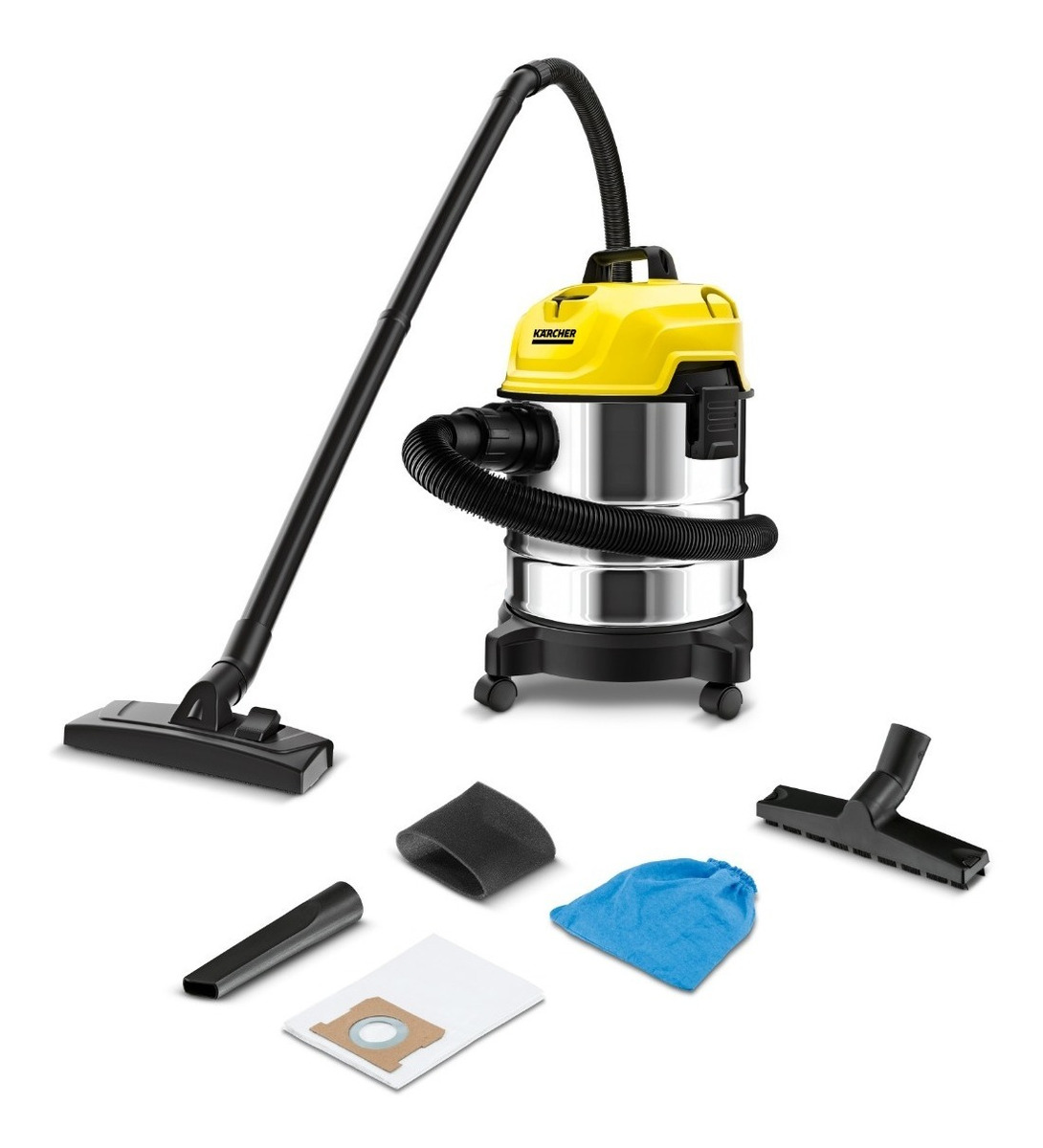 Wd 1s Classic Inox Aspiradora Original Karcher  Seco- Húmedo