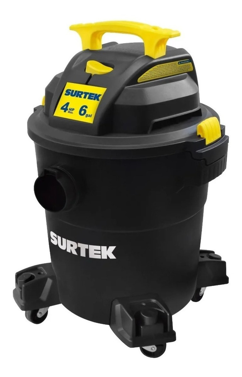 Aspiradora De Plastico 6 Galones 4hp As506a Surtek