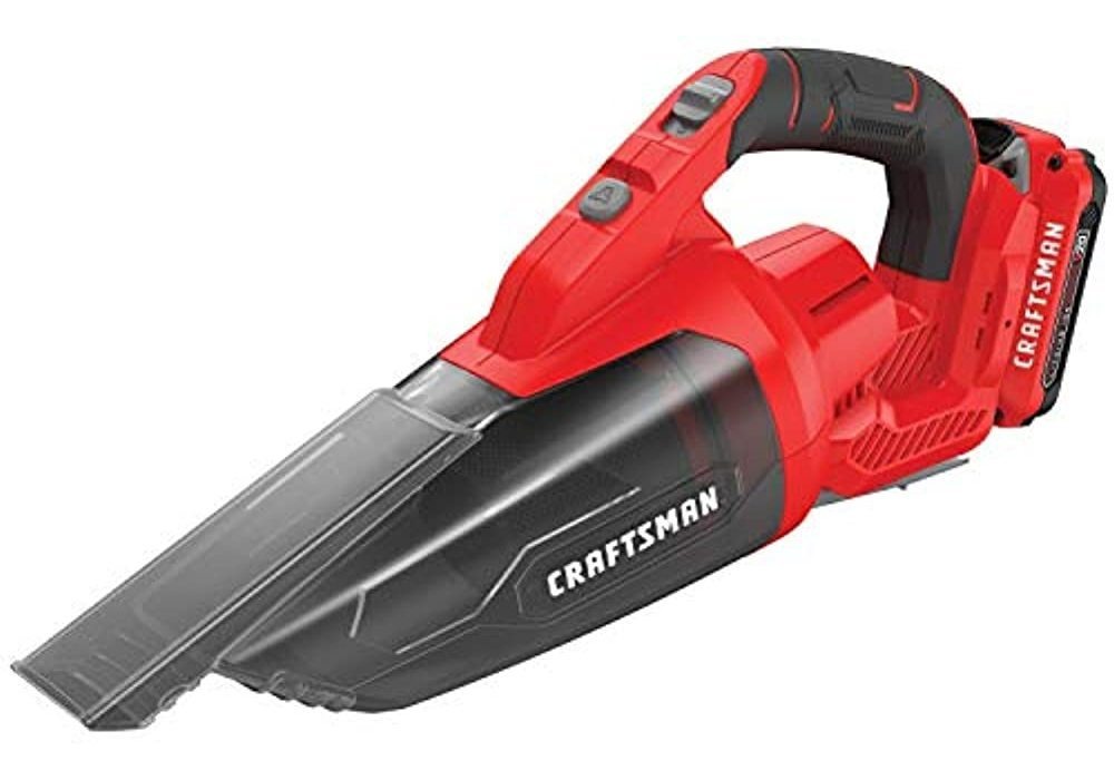 Craftsman Cmcvh001c1 Aspiradora De Mano, Roja