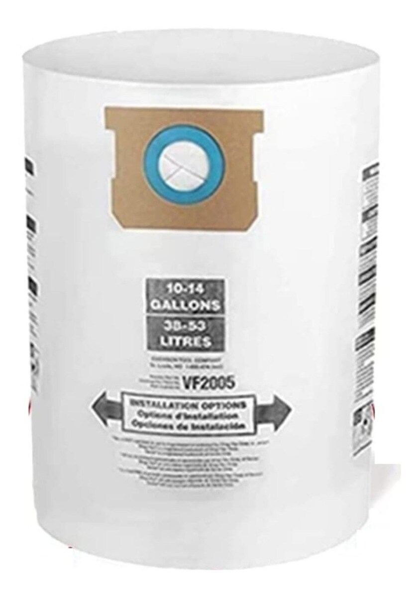 Shop Vac Bolsas Desechables De 10-14 Galones Tipo F 3 Pack $1,969