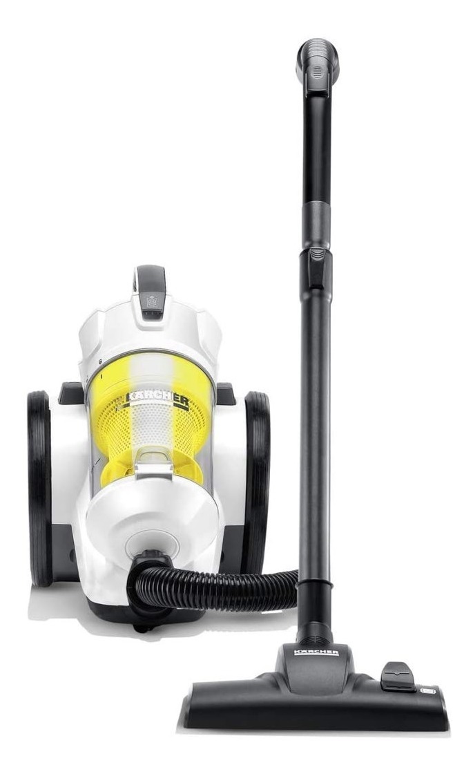 Karcher Aspiradora Blanco Silenciosa Multiciclonica