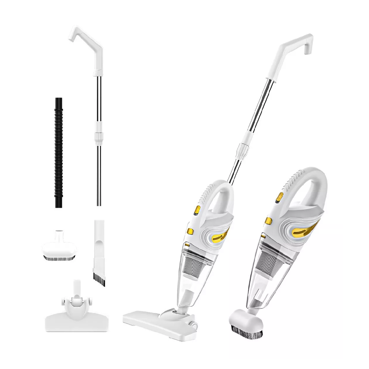 Aspiradora Inalámbrica  Dos en Uno Eo Safe Imports ESI-4627 color Blanco