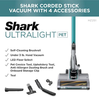Foto 7 | Aspiradora Stick Shark Hz251 Ultraligera Con Cable Y Autolimpiante - Venta Internacional.