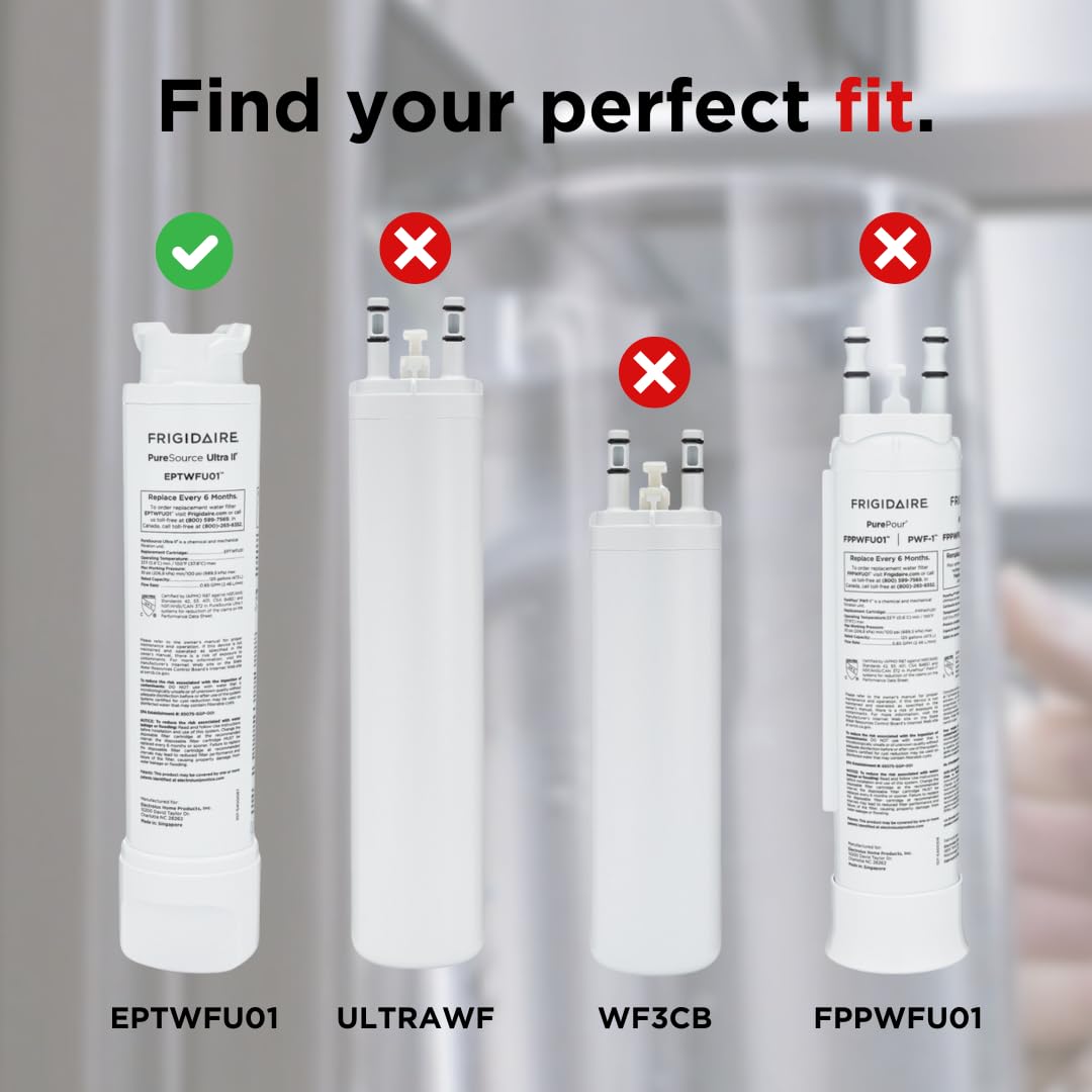 Foto 4 | Filtro De Filtración De Agua Frigidaire Eptwfu01, 1 Unidad - Venta Internacional.