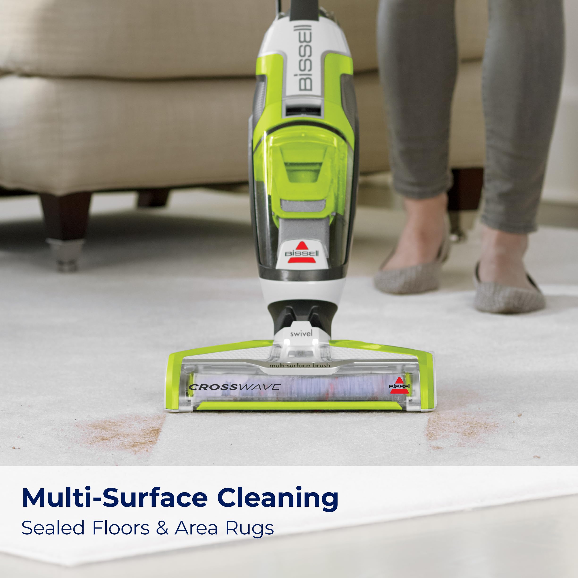 Foto 4 pulgar | Limpiador De Alfombras Para Pisos Y Áreas Bissell Crosswave 3888a Green - Venta Internacional.