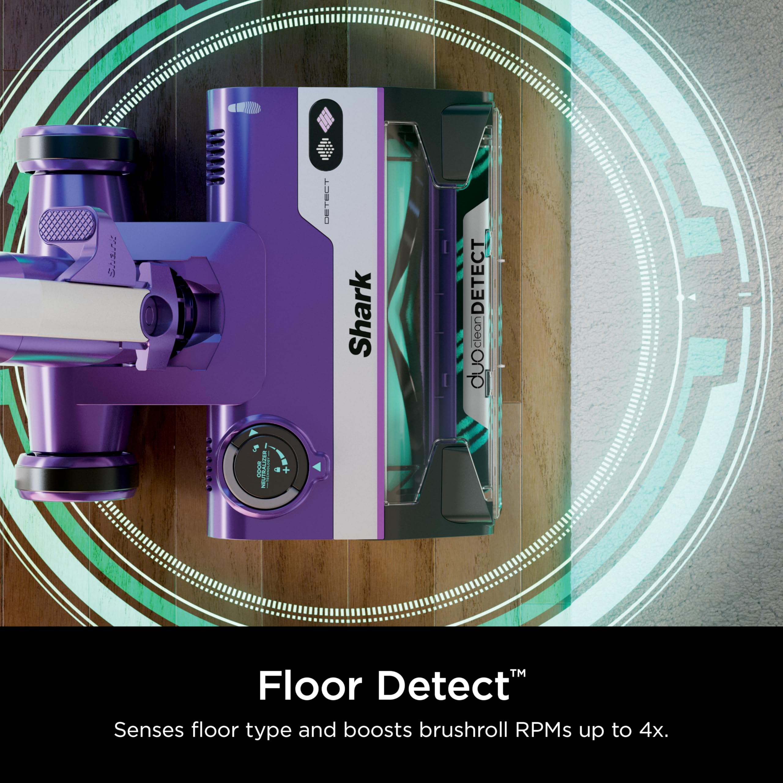 Foto 6 | Aspiradora De Barra Shark Powerdetect Ultraligera Hz4002 Berenjena - Venta Internacional.