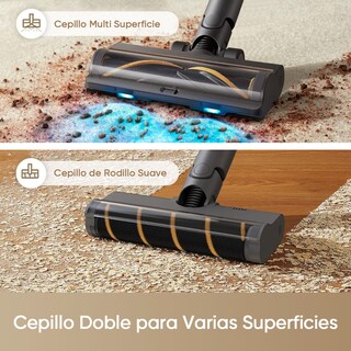 Foto 4 | Aspiradora Inalámbrica Dreame R20 Con Cabezal De Cepillo Doble Y Luces