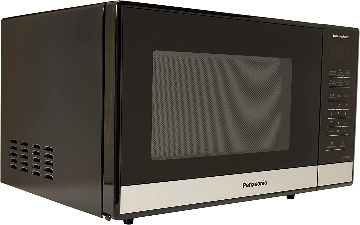 Foto 2 pulgar | Panasonic Nn-sb428sruh Horno Microondas, 0.9 Pies, 900 Watts, Color Negro, Panel Digital