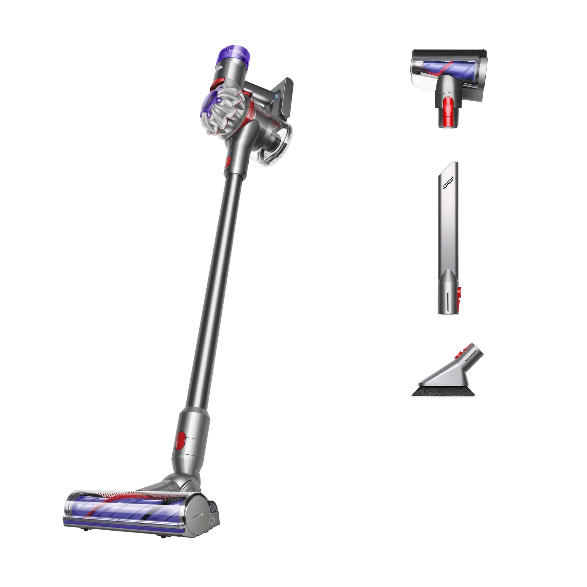 Aspirador Dyson V8 Plus Inalámbrico Plateado/níquel - Venta Internacional.