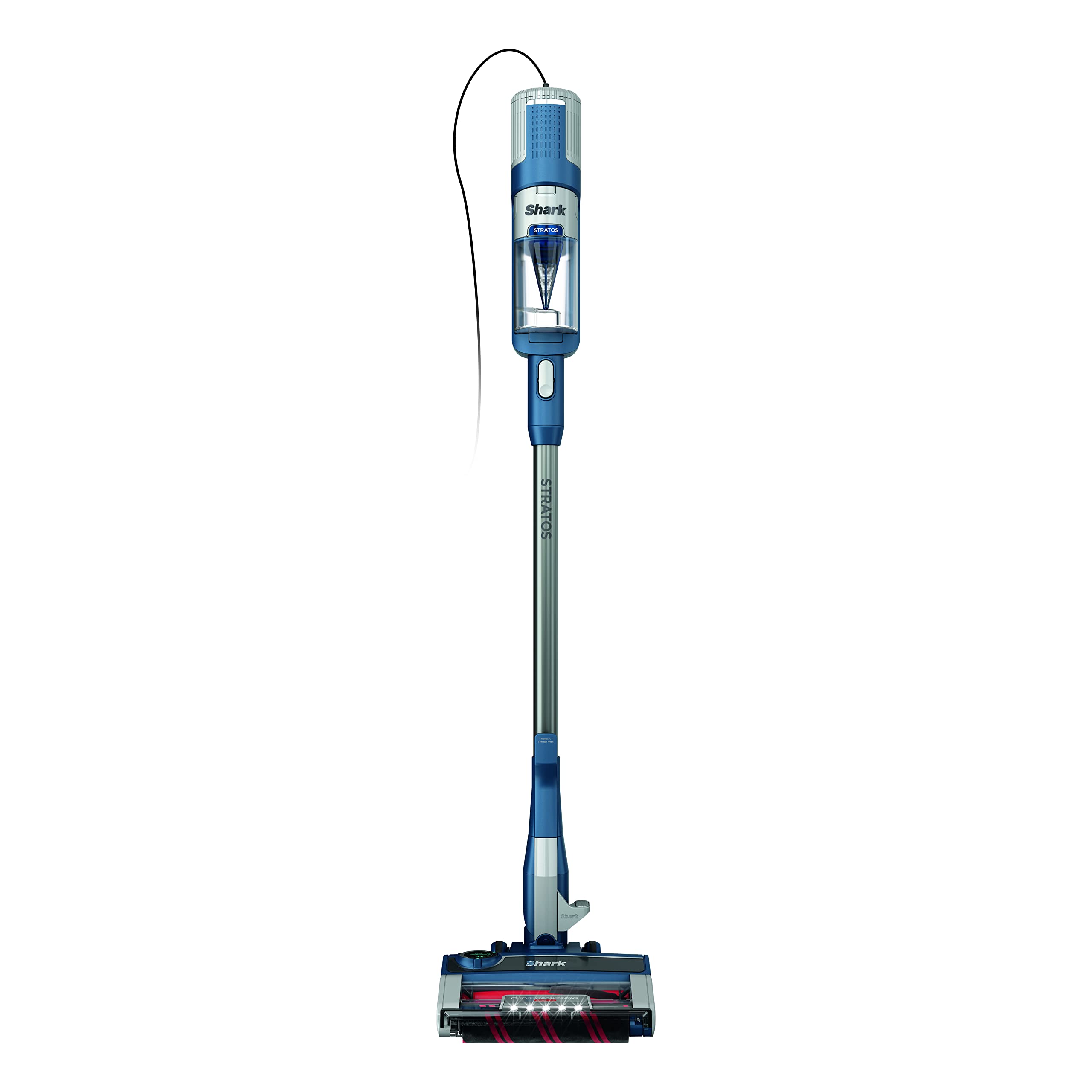 Aspiradora En Barra Shark Hz3002 Stratos Ultralight Con Cable, Color Azul Marino - Venta Internacional.