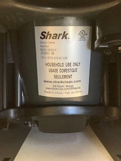 Foto 5 | Cabezal De Motor De Carrocería Para Aspiradora Shark Zs360c Zs360 Zs361c Zs362 - Venta Internacional.