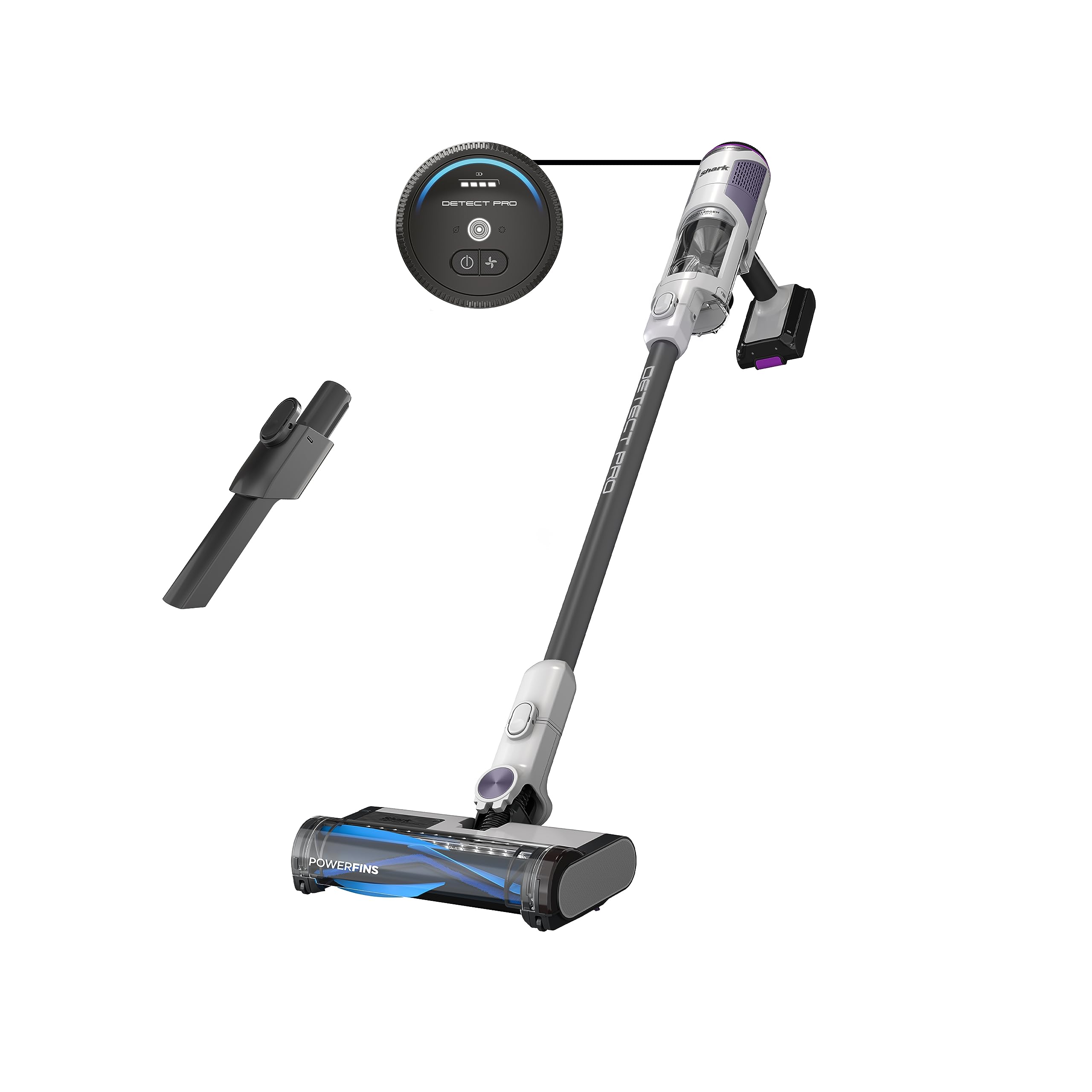 Foto 1 | Aspiradora Inalámbrica Shark Detect Pro Powerfins Brushroll Iw1120 - Venta Internacional.