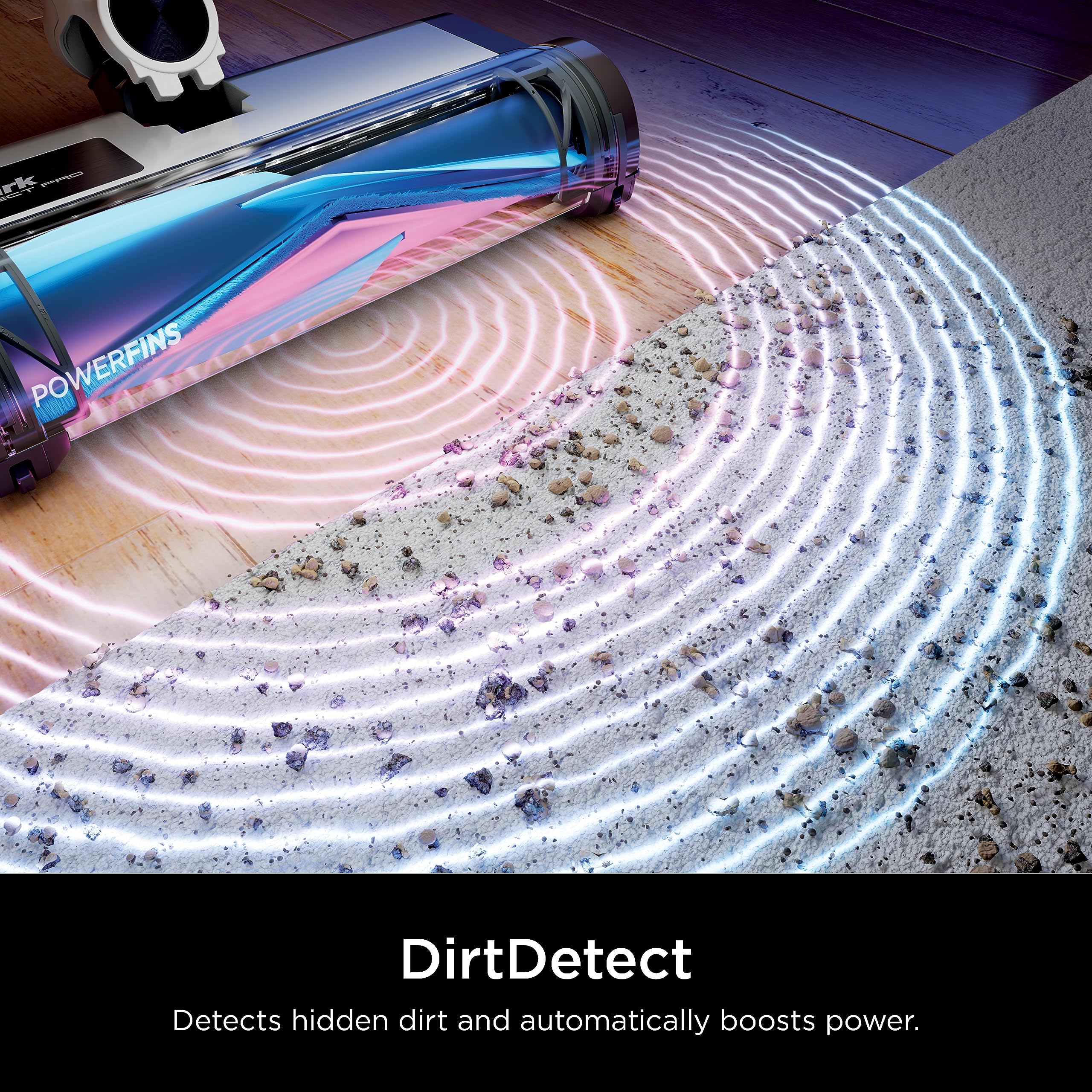 Foto 3 | Aspiradora Inalámbrica Shark Detect Pro Powerfins Brushroll Iw1120 - Venta Internacional.