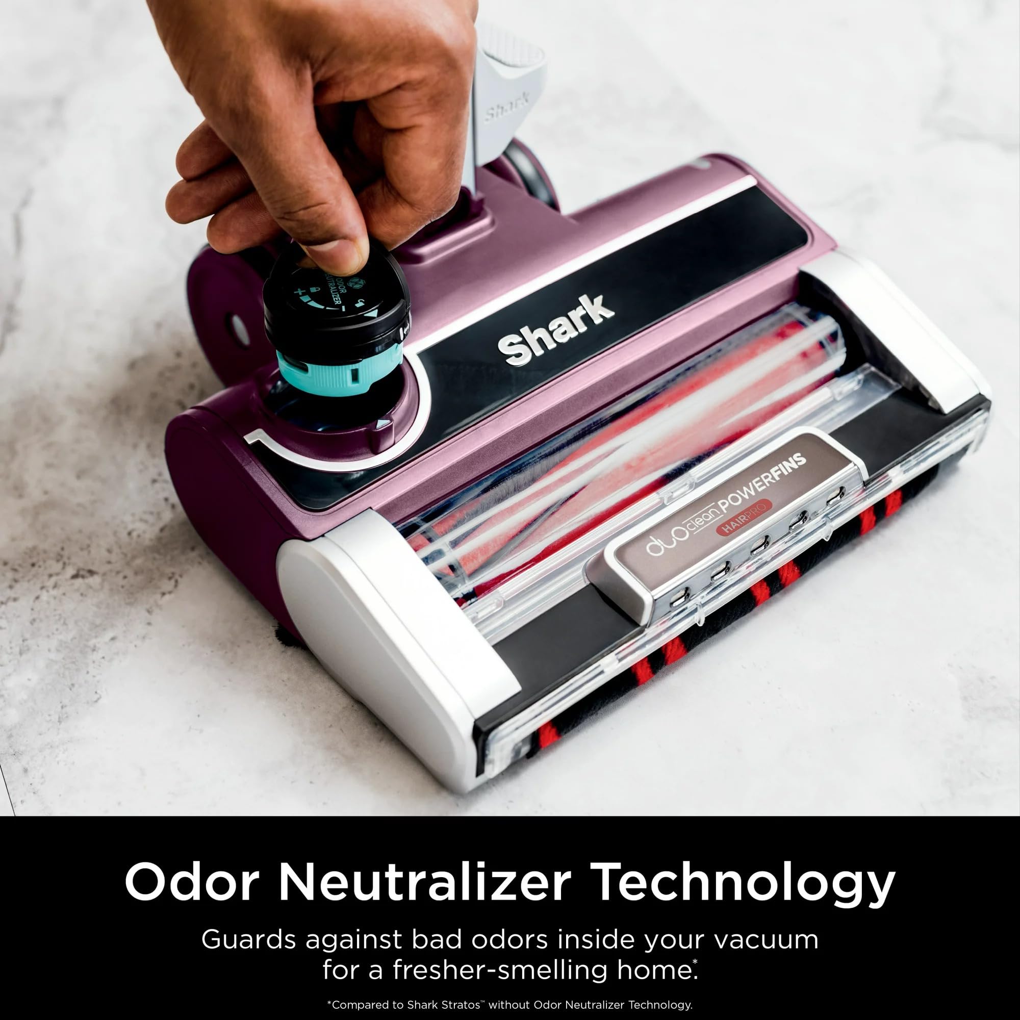 Foto 5 pulgar | Aspirador de Barra Shark HZ3000 Stratos Ultralight Red - Venta Internacional