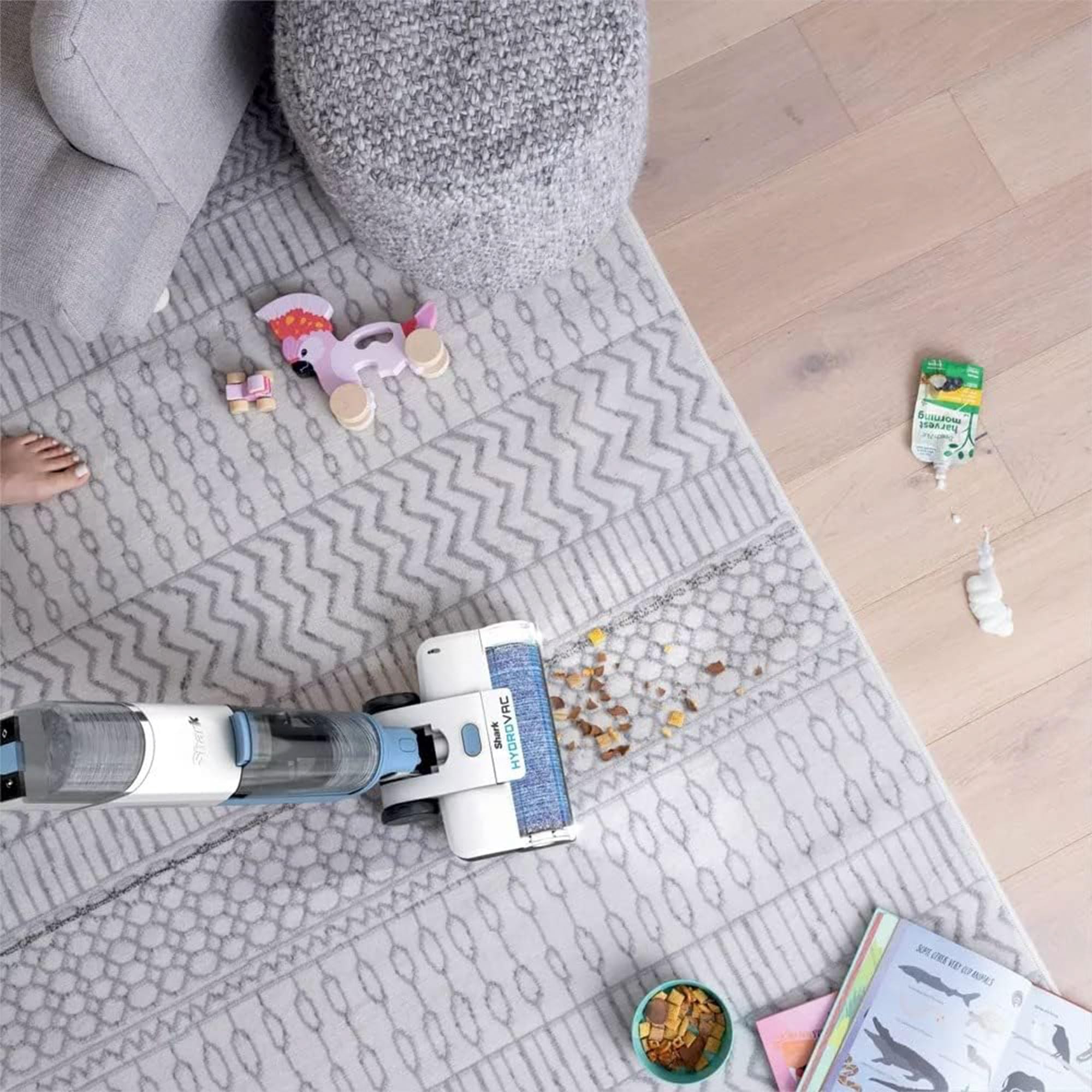 Foto 8 pulgar | Aspiradora Inalámbrica Shark WD201 Hydrovac 120 V con Depósito Limpio Mop XL - Venta Internacional