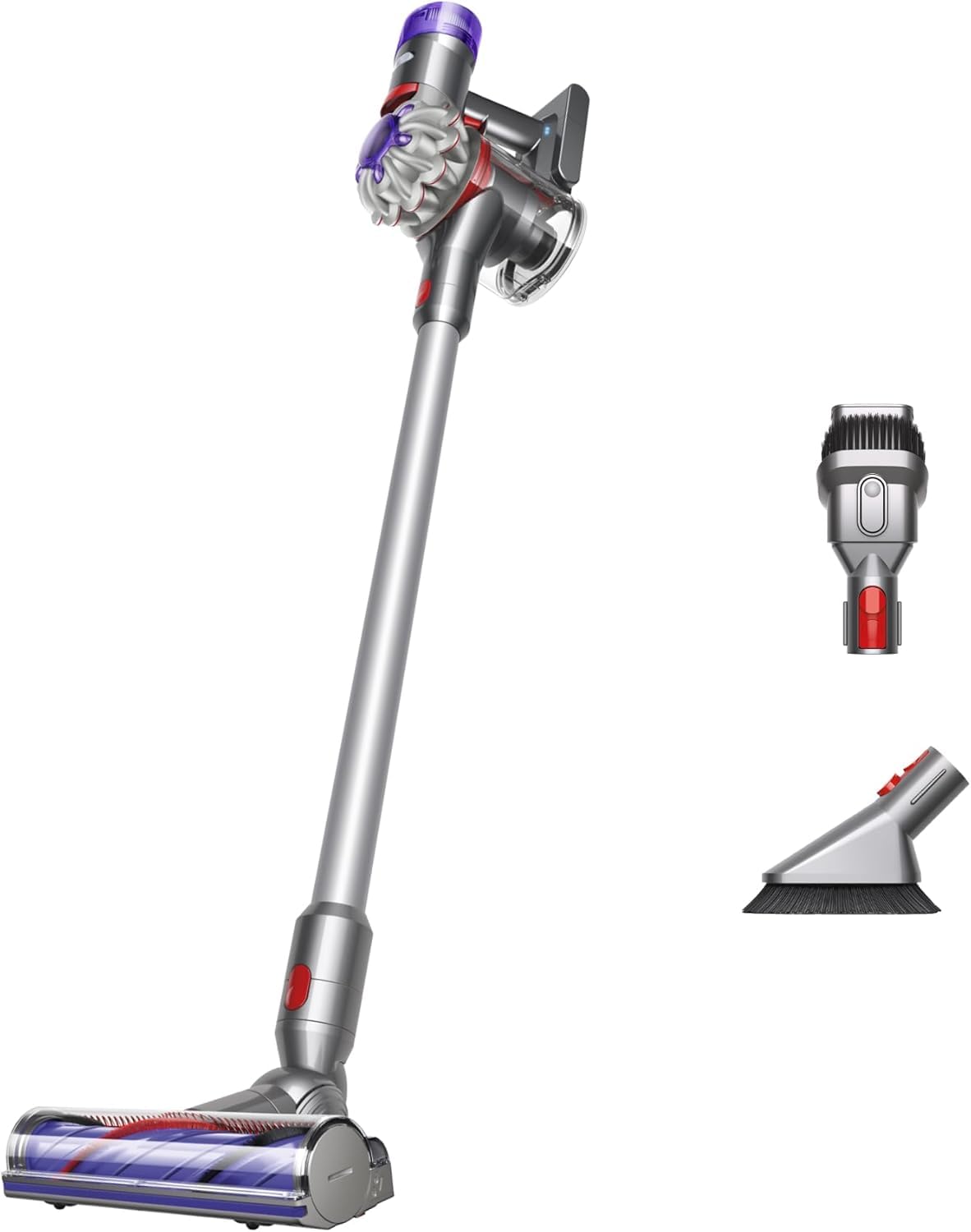 Aspiradora De Barra Dyson V7 Advanced Inalámbrica Plateada - Venta Internacional.