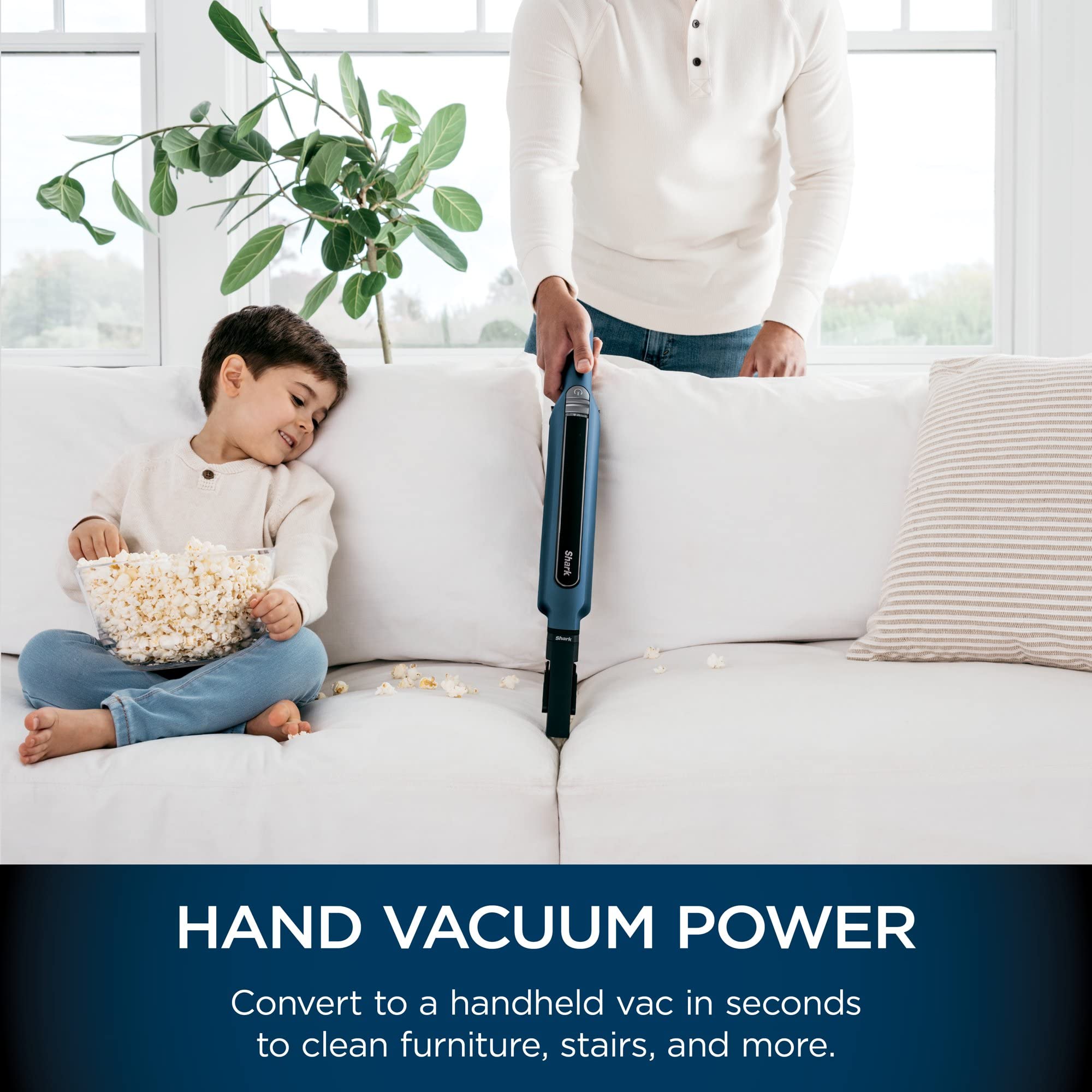 Foto 5 | Aspiradora de Barra Shark WS630 Wandvac System Blue - Venta Internacional