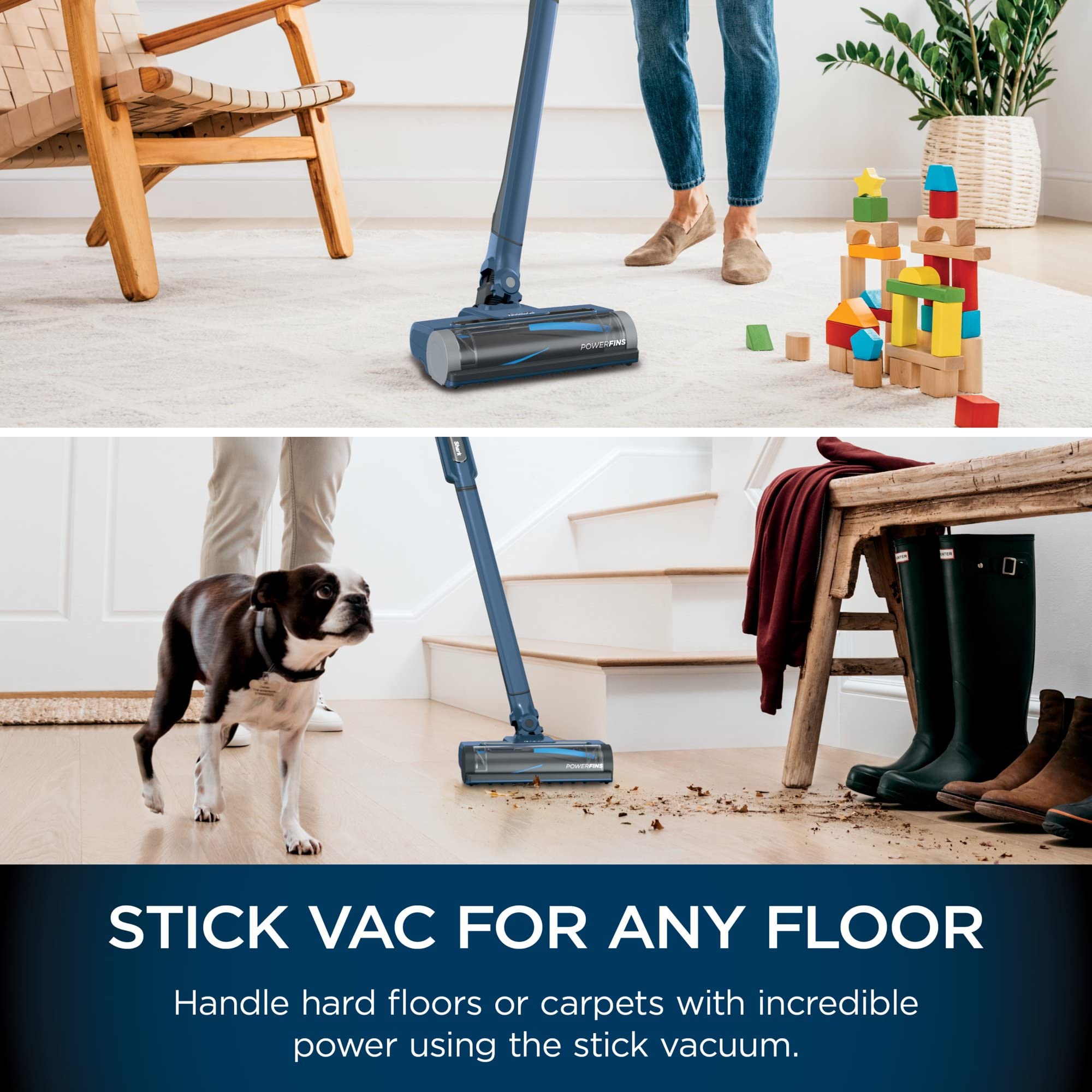 Foto 7 pulgar | Aspiradora de Barra Shark WS630 Wandvac System Blue - Venta Internacional
