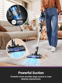 Foto 2 | Aspirador Inalámbrico Eureka Stylus Elite Nec490bl Azul - Venta Internacional.