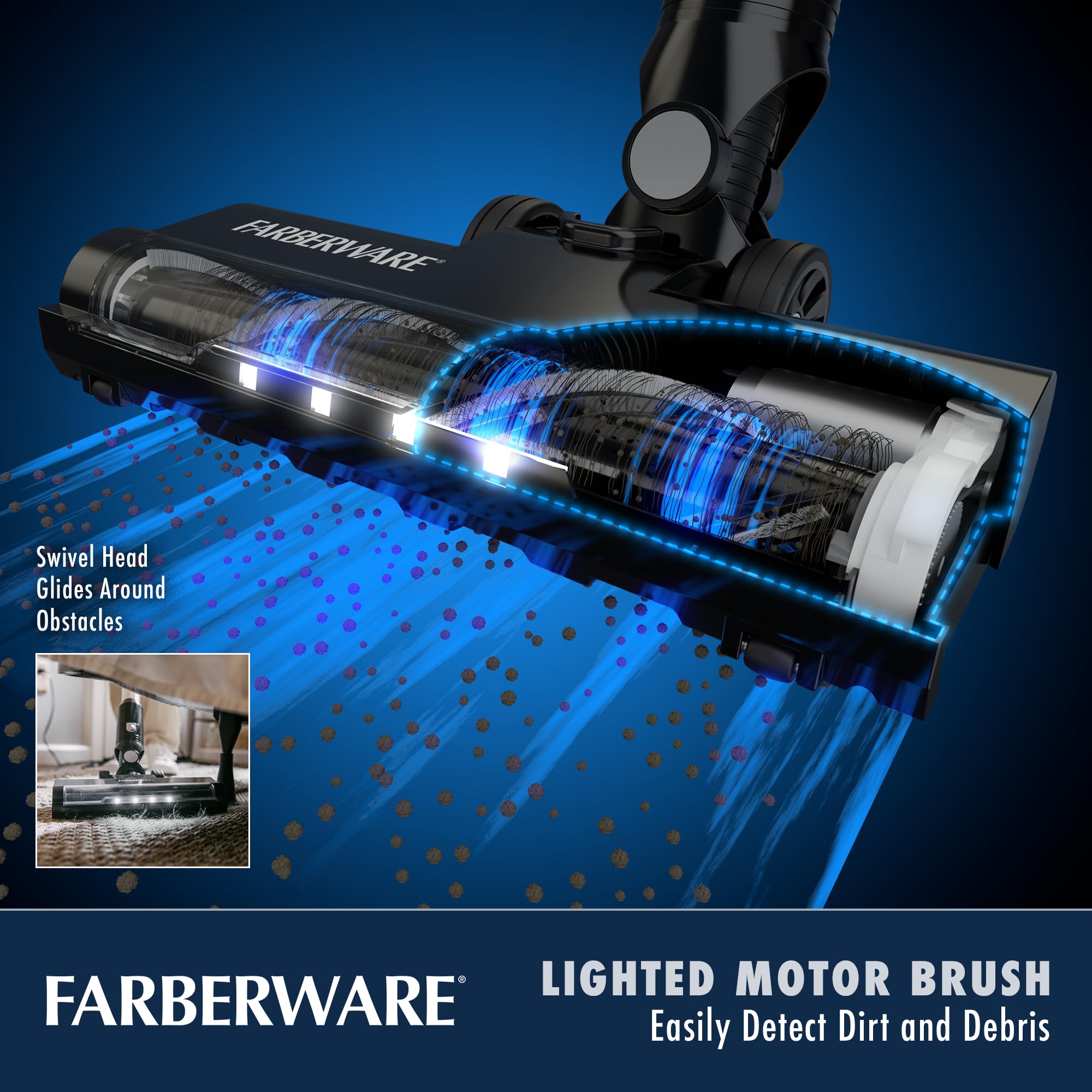 Foto 4 | Aspirador De Barra Farberware Classic Powerful Suction - Venta Internacional.