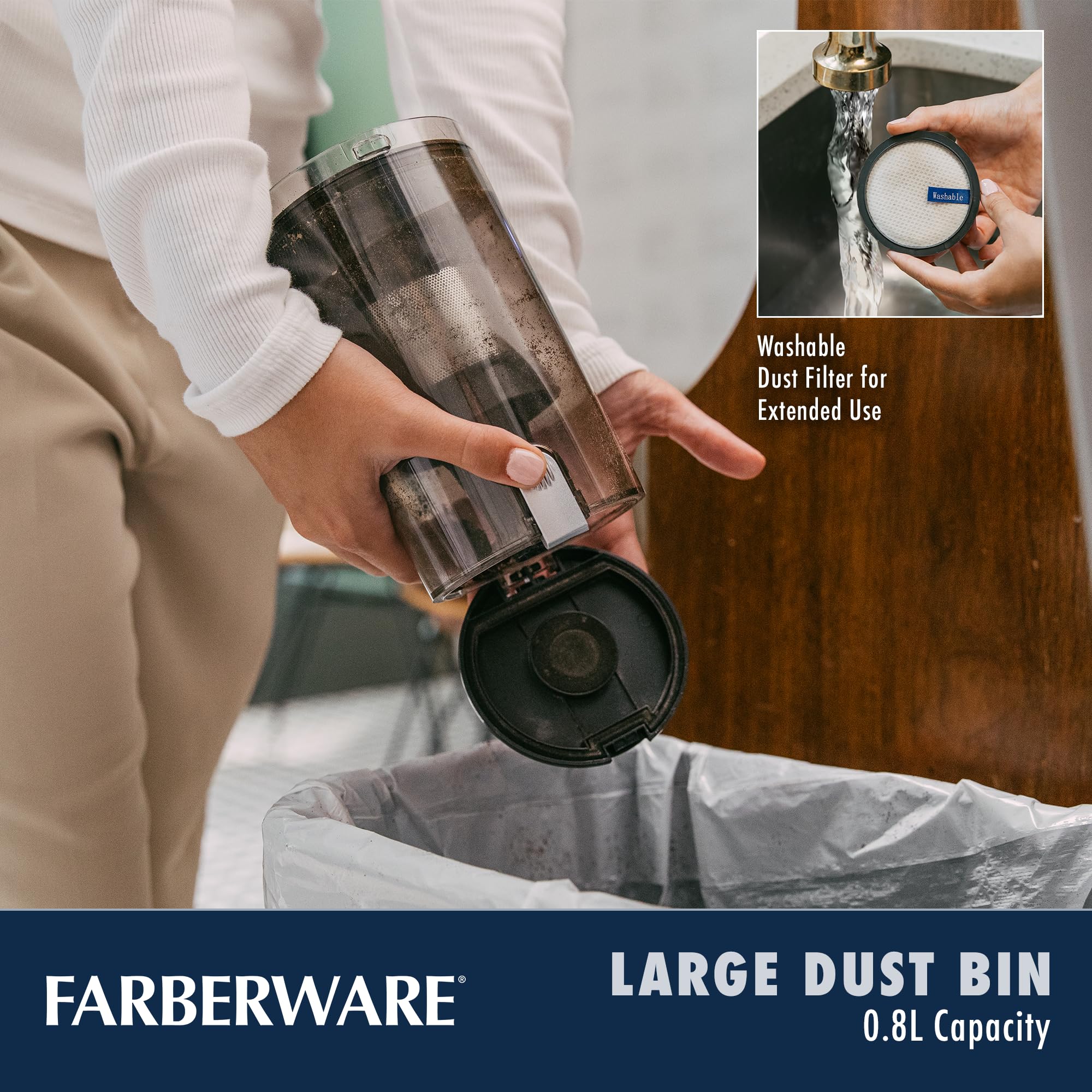 Foto 5 | Aspirador De Barra Farberware Classic Powerful Suction - Venta Internacional.