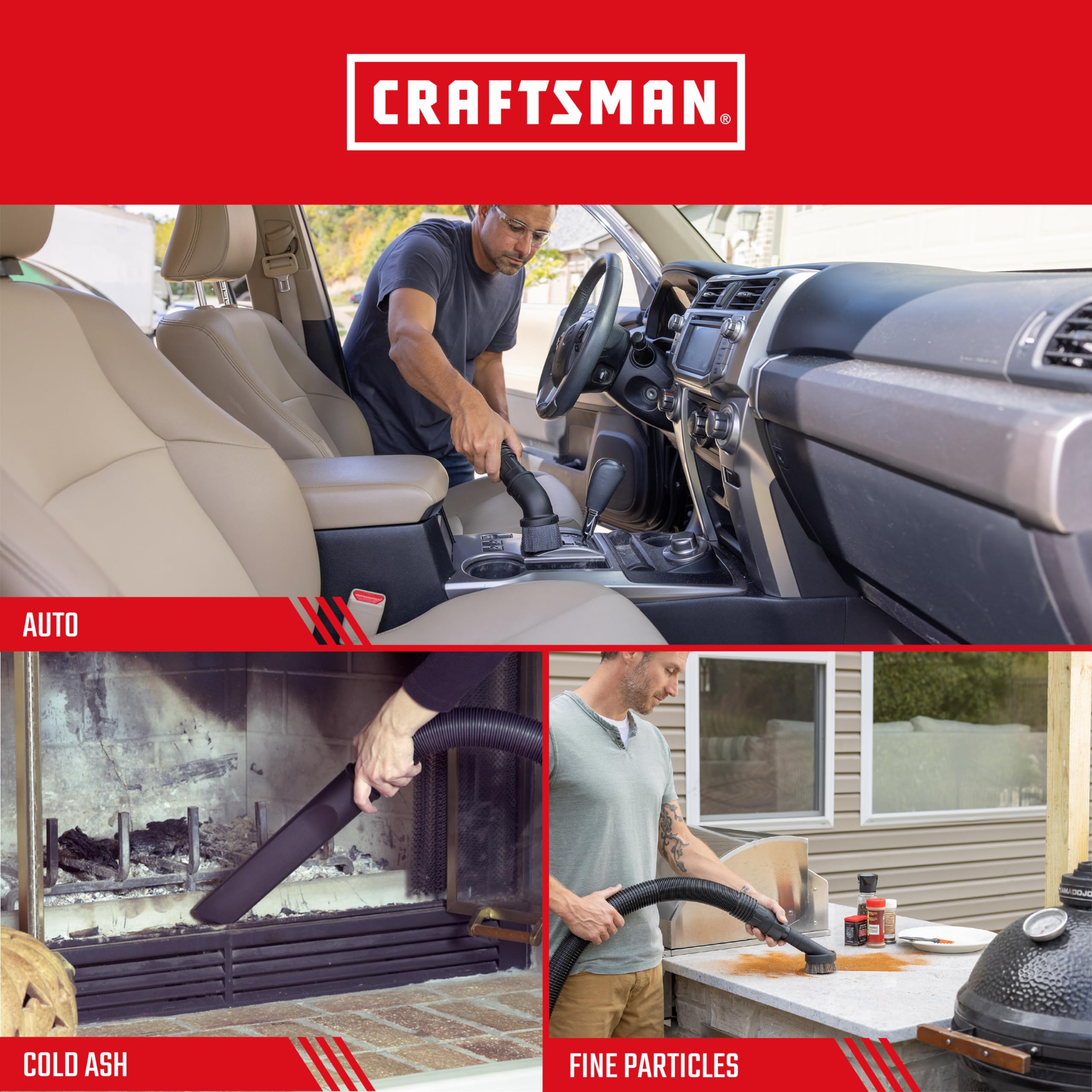 Foto 4 | Bolsas De Recolección De Polvo Craftsman Cmxzvbe3877, 10-14 Galones, Paquete De 2 - Venta Internacional.