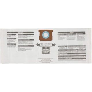 Foto 4 | Bolsas De Recolección De Polvo Craftsman Cmxzvbe38767 Para 18.9 L A 30.3 L - Venta Internacional.