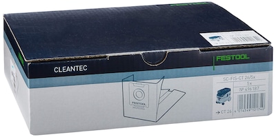 Foto 4 | Bolsa De Filtro Festool 496187 Selfclean Para Ct 26 (5 Unidades) - Venta Internacional.