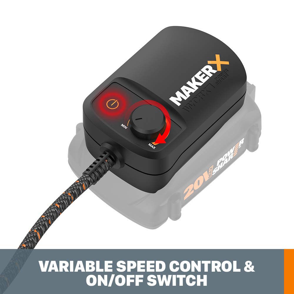 Foto 5 pulgar | Adaptador De Corriente Worx Wa7150 20v Makerx Hub Power Share - Venta Internacional.