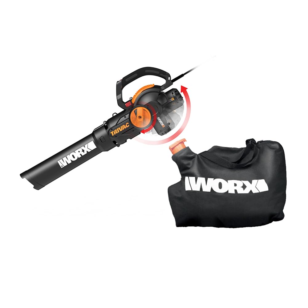 Foto 2 pulgar | Sopladora de Hojas Desbrozadora Aspiradora De Jardín Worx Trivac Wg512 12a - Venta Internacional