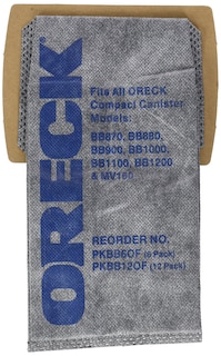 Foto 1 | Bolsas De Carbón Oreck Buster B, Paquete De 12 - Venta Internacional.