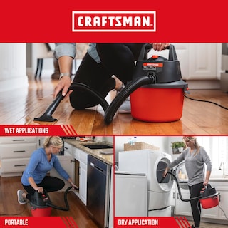 Foto 4 | Aspiradora En Seco Y Húmedo Craftsman Cmxevbe17250, 9.5 L, 2.5 Peak Hp - Venta Internacional.