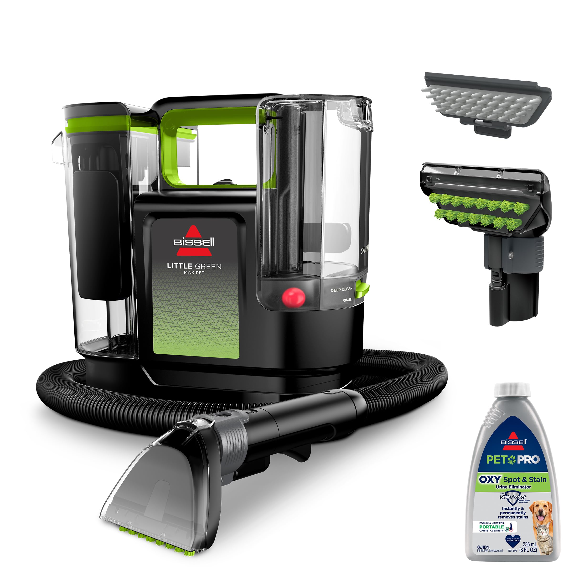Limpiador Profundo Para Alfombras Y Tapicería Bissell Little Green Max - Venta Internacional.