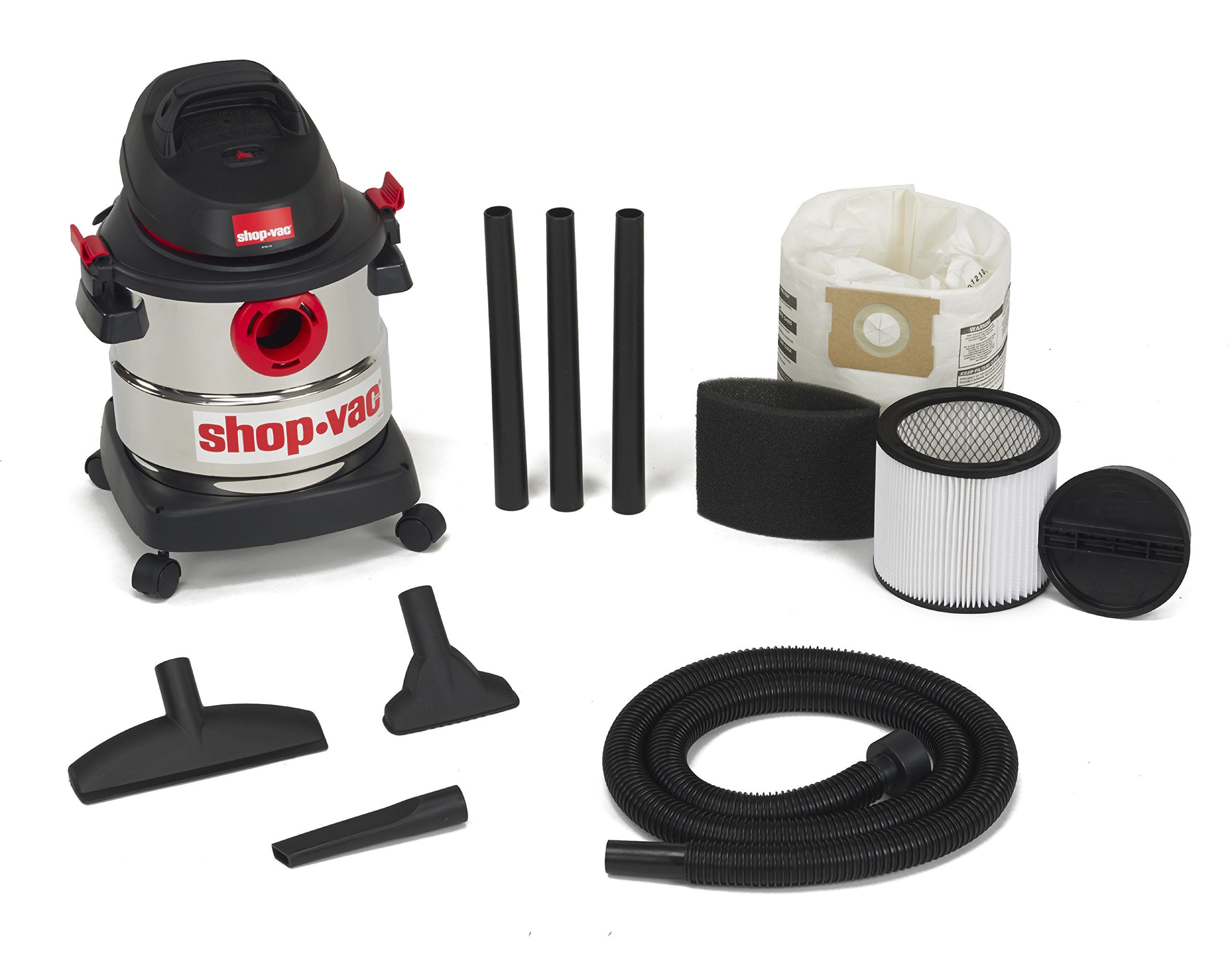 Foto 3 pulgar | Aspirador Húmedo Y Seco Shop-vac 5989300, Acero Inoxidable, 20 L, 4,5 Hp - Venta Internacional.