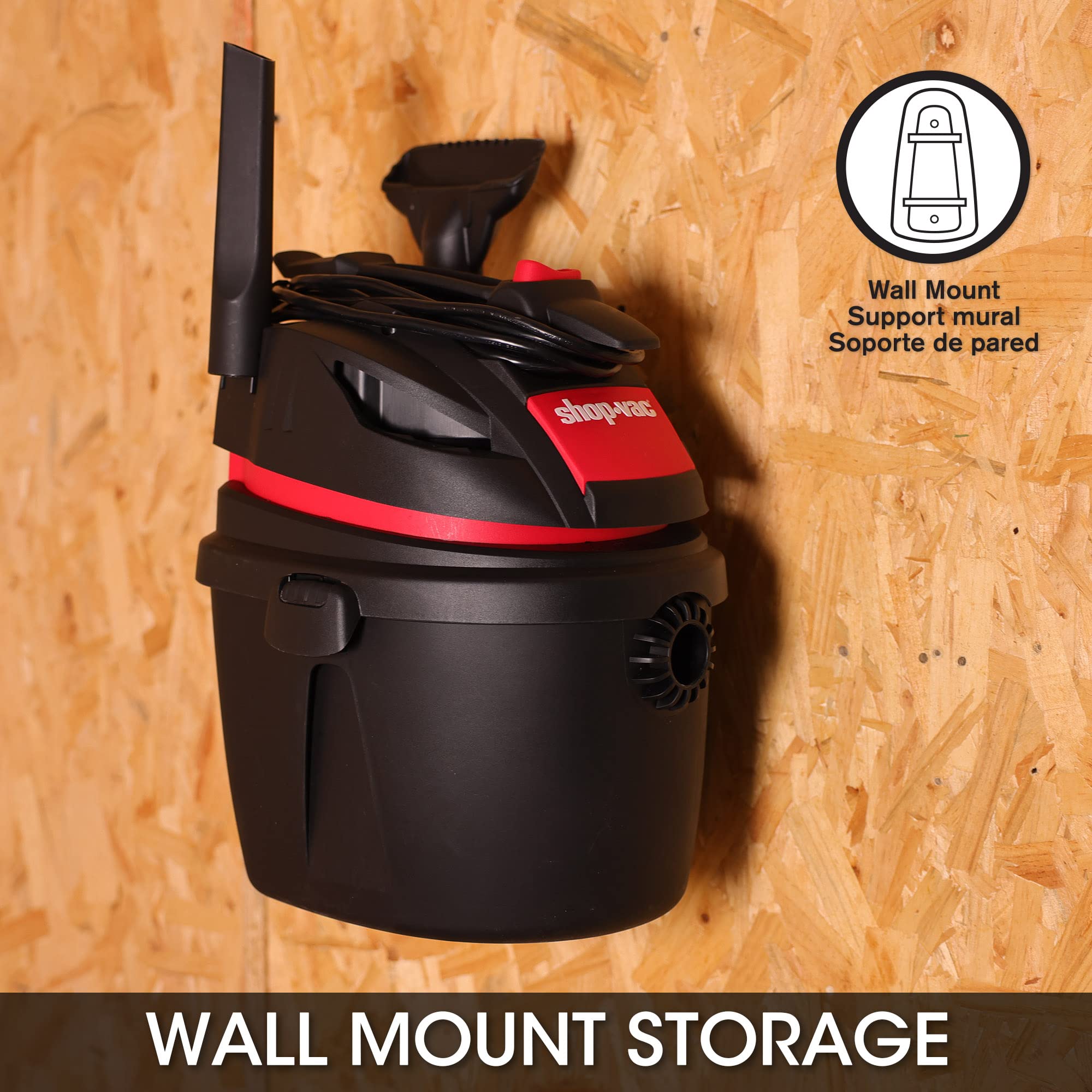 Foto 5 pulgar | Aspiradora Shop-vac 9,5 L 2.5 Peak Portátil y Compacta - Venta Internacional